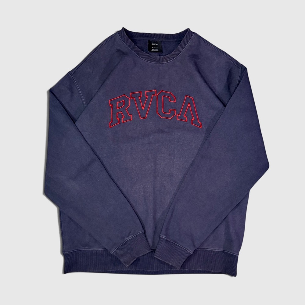 RVCA Hastings Crewneck Sweatshirt - Men's - M - Navy